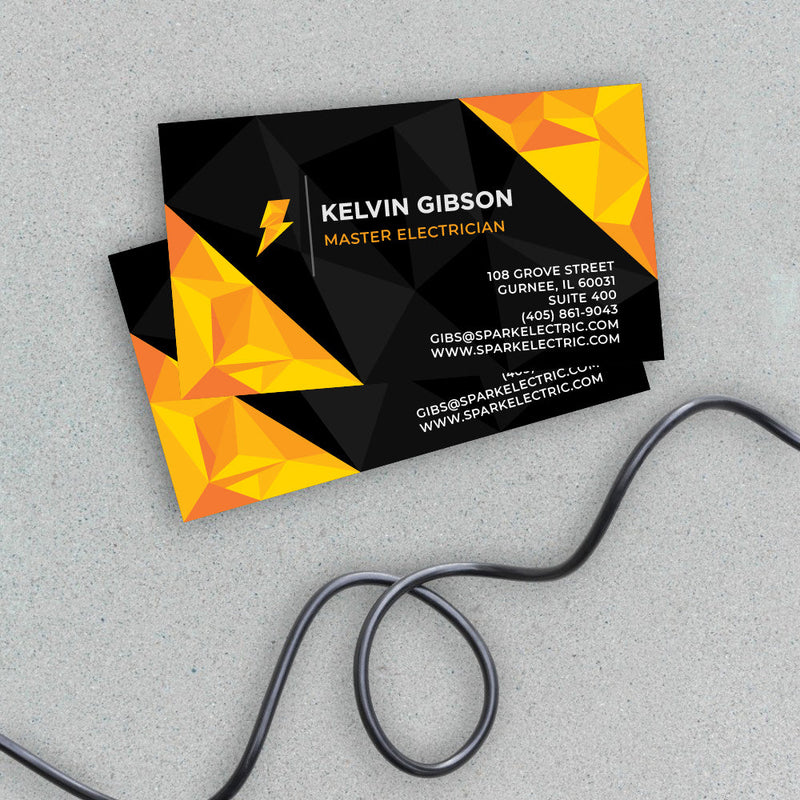 Business Card Stickers Stickerine.com