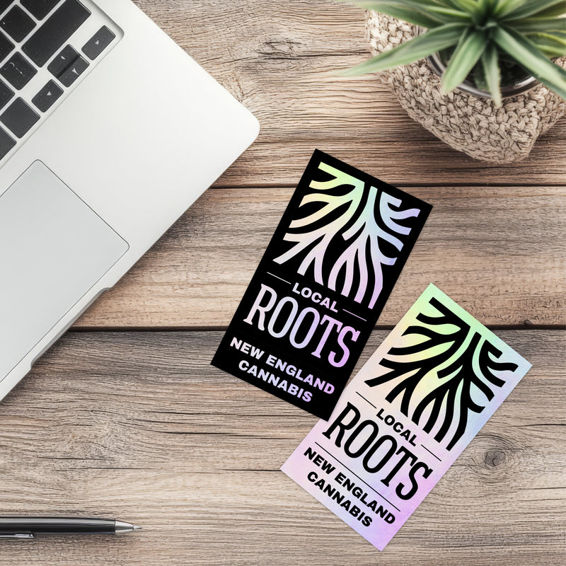 200 2.5" Holographic Custom Stickers Stickerine.com